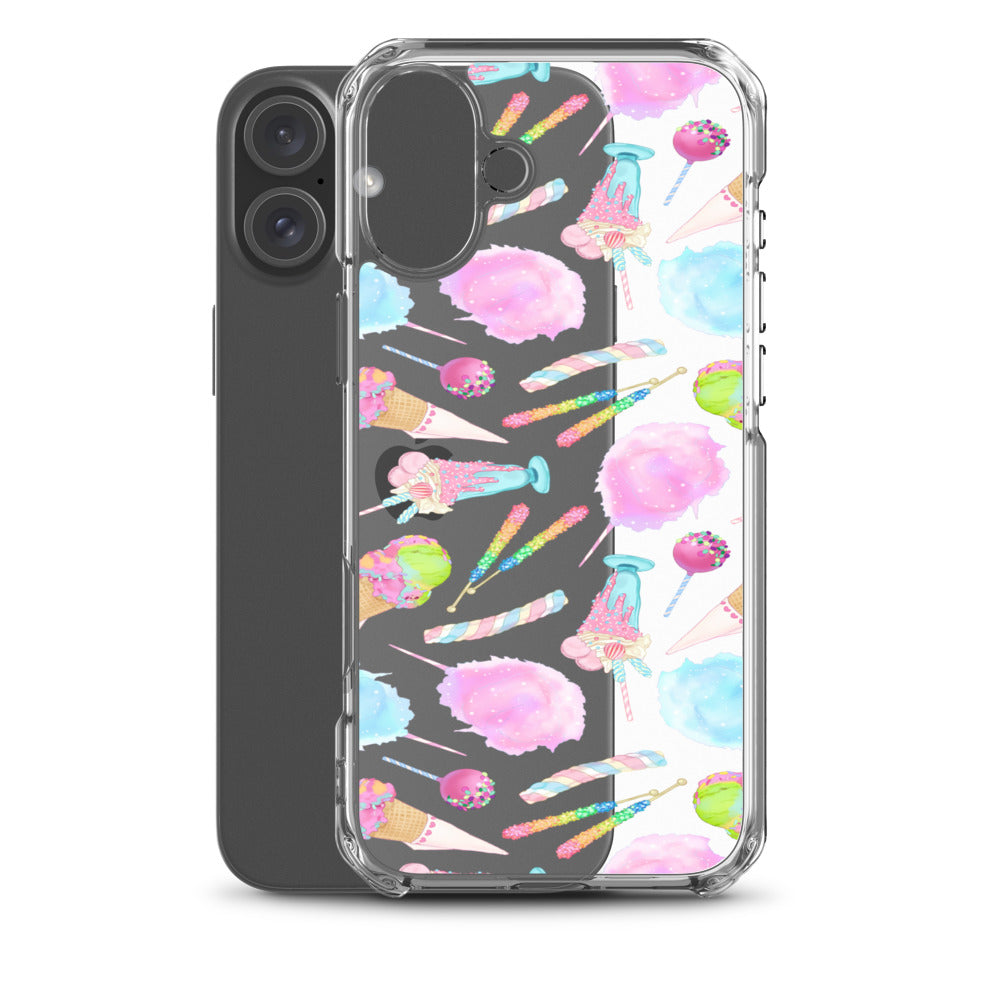 Rainbow Candy iPhone Clear Case (Transparent) - iPhone 16 Plus