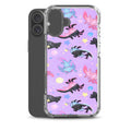 Axolotl iPhone Clear Case (Brilliant Lavender) - iPhone 16 Plus
