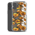 Enchanted Rose (Transparent) iPhone Clear Case (Gold) - iPhone 16 Plus