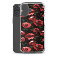 Enchanted Rose iPhone Clear Case (Red) - iPhone 16 Plus