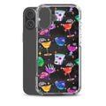 Monster Party iPhone Clear Case (Eerie Black) - iPhone 16 Plus