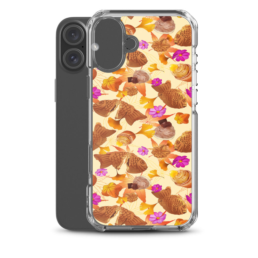 Momiji iPhone Clear Case (Cream) - iPhone 16 Plus