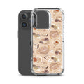Café iPhone Clear Case (Latte) - iPhone 16 Pro