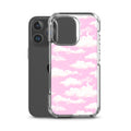 Cloudy Sky iPhone Clear Case (Pink) - iPhone 16 Pro