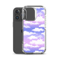 Cloudy Sky iPhone Clear Case (Purple Gradient) - iPhone 16 Pro