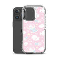 Snow Bunny iPhone Clear Case (Pink) - iPhone 16 Pro
