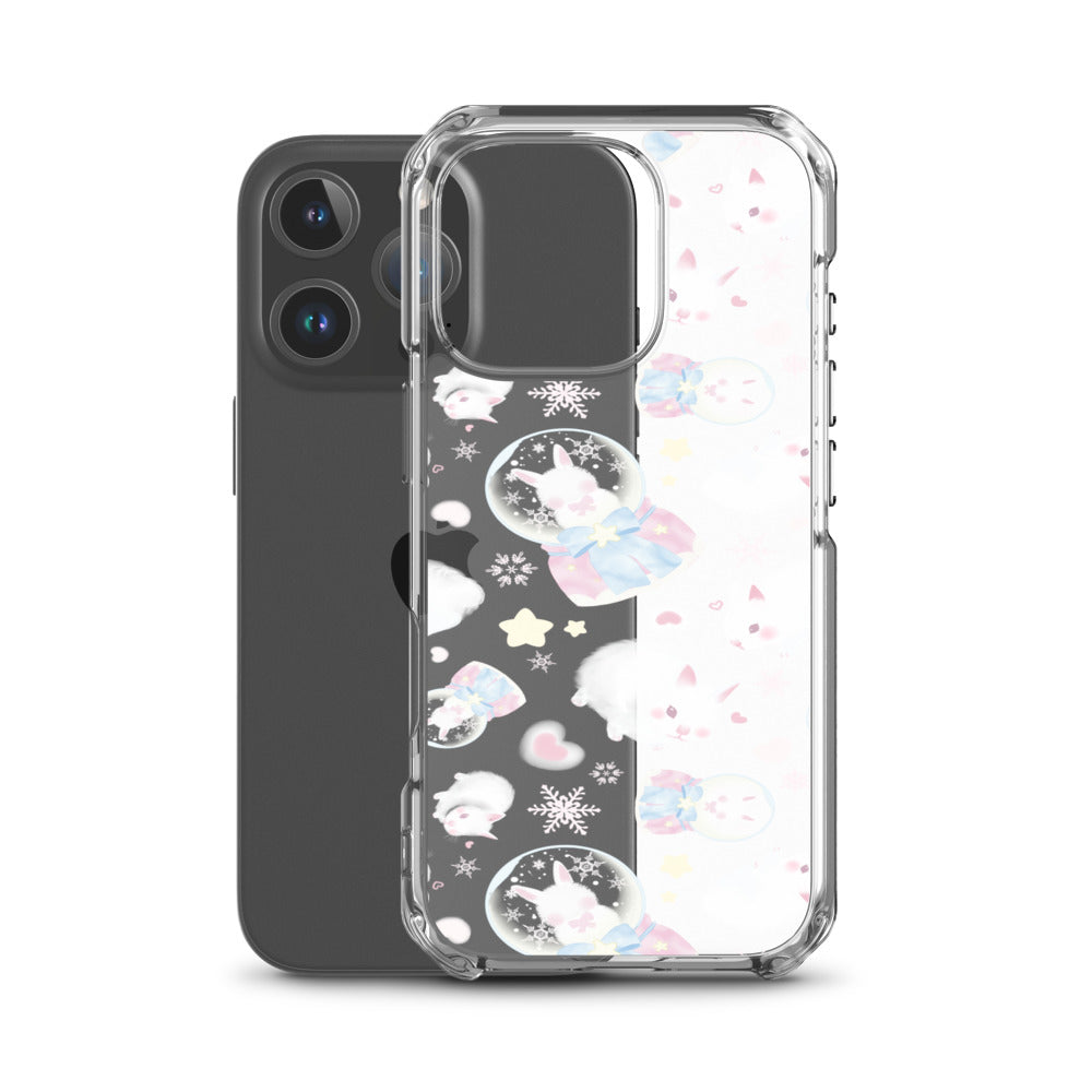 Snow Bunny iPhone Clear Case (Transparent) - iPhone 16 Pro