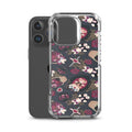 Gothic Teddy iPhone Clear Case (Grey) - iPhone 16 Pro