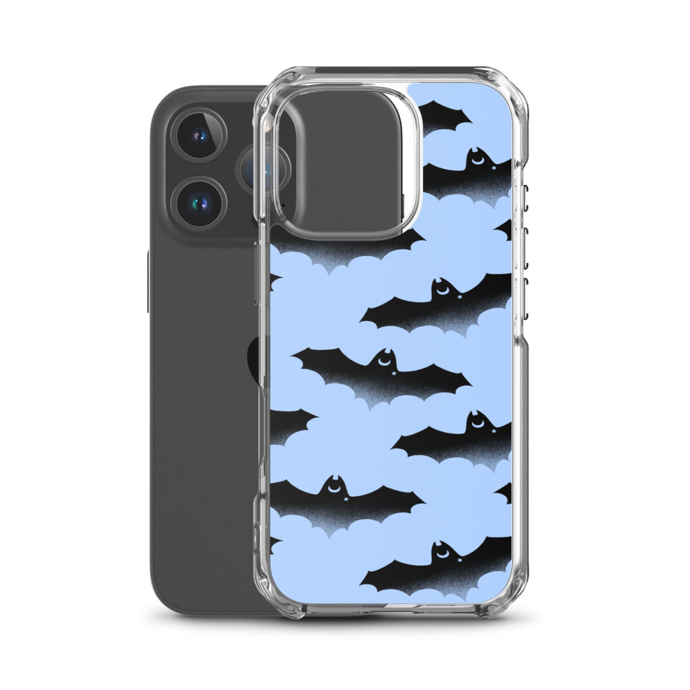 Lilith iPhone Clear Case (Black/Blue) - iPhone 16 Pro