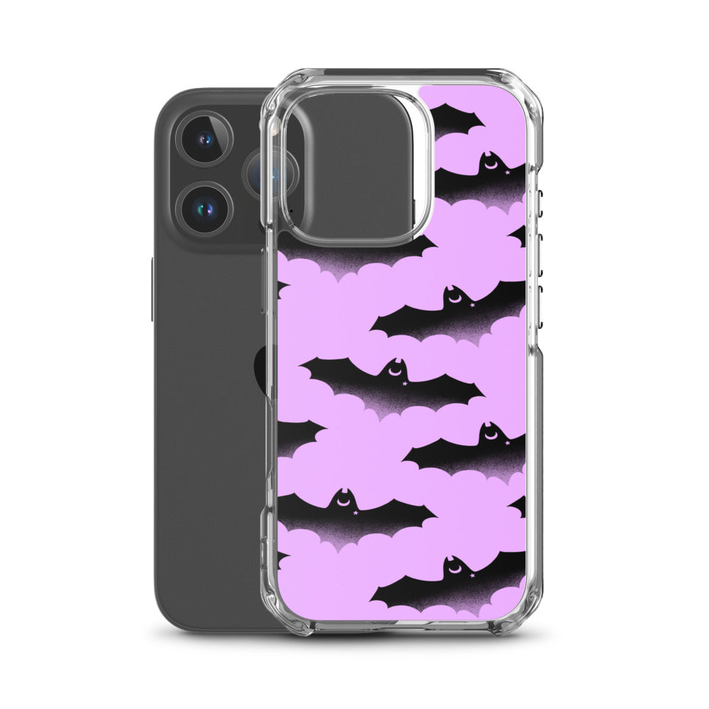 Aensland iPhone Clear Case (Black/Pink) - iPhone 16 Pro