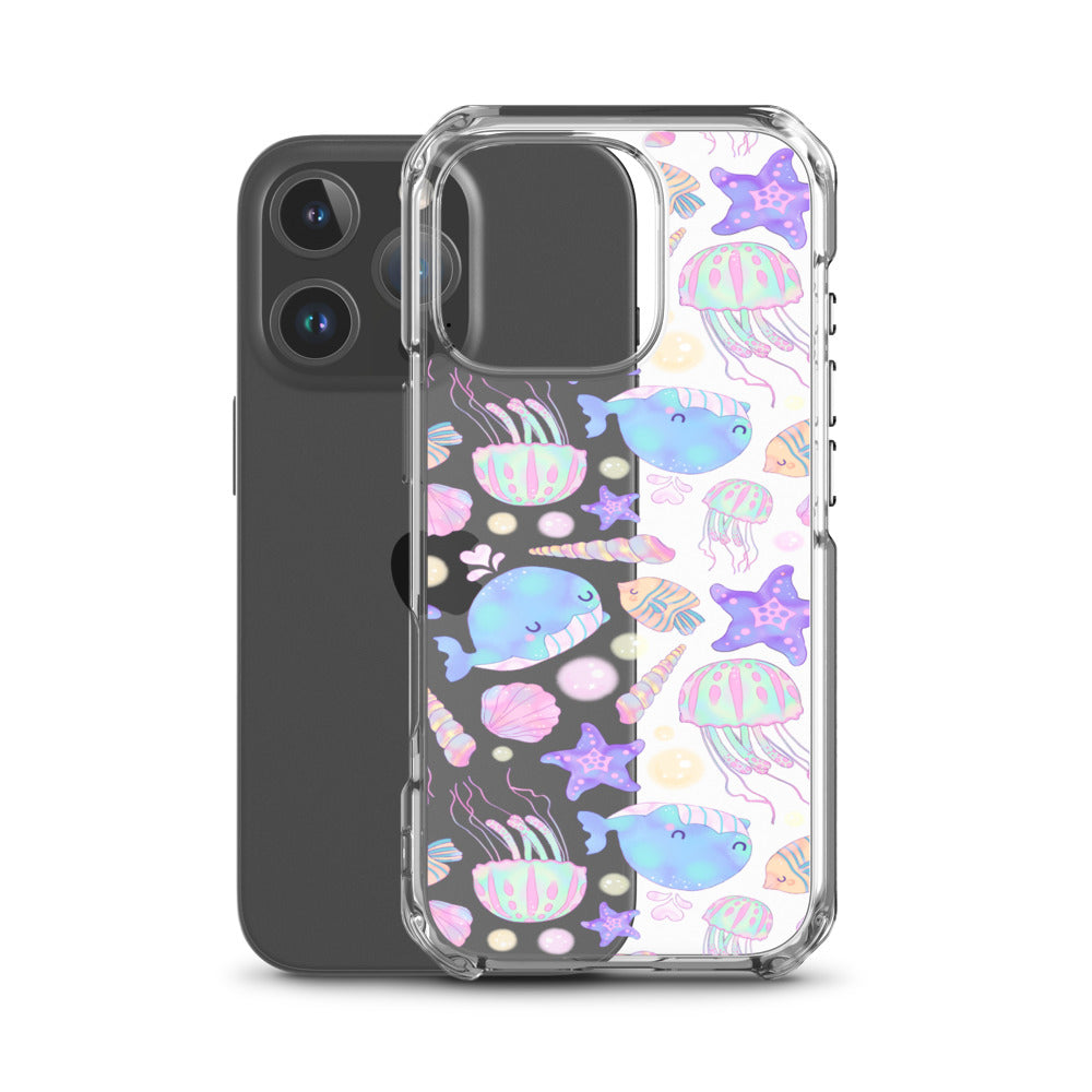Under the Sea iPhone Clear Case (Transparent) - iPhone 16 Pro