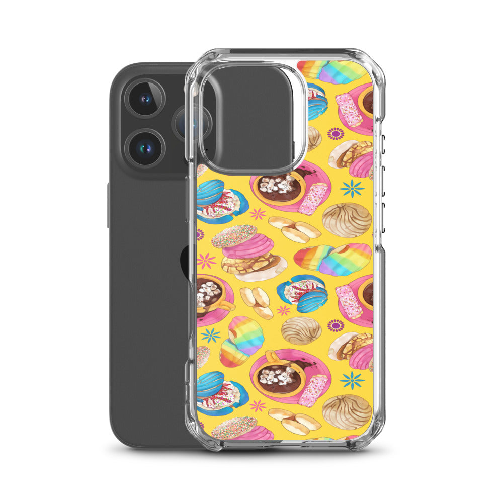 Pan Dulce iPhone Clear Case (Yellow) - iPhone 16 Pro
