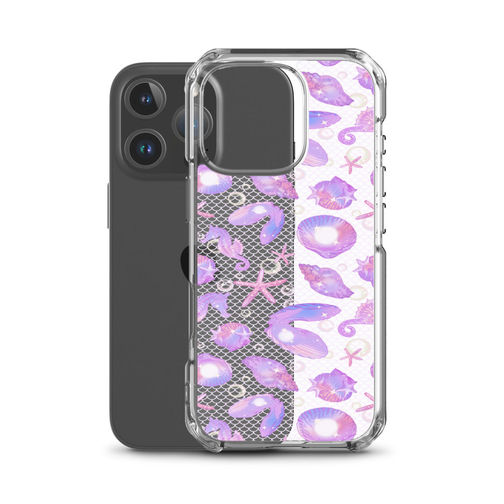 Sea Princess iPhone Clear Case (Transparent Pink) - iPhone 16 Pro