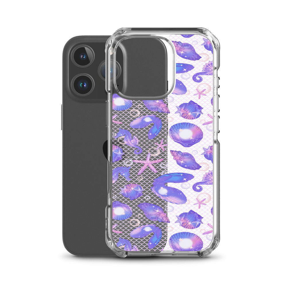 Sea Princess iPhone Clear Case (Transparent Turquoise) - iPhone 16 Pro
