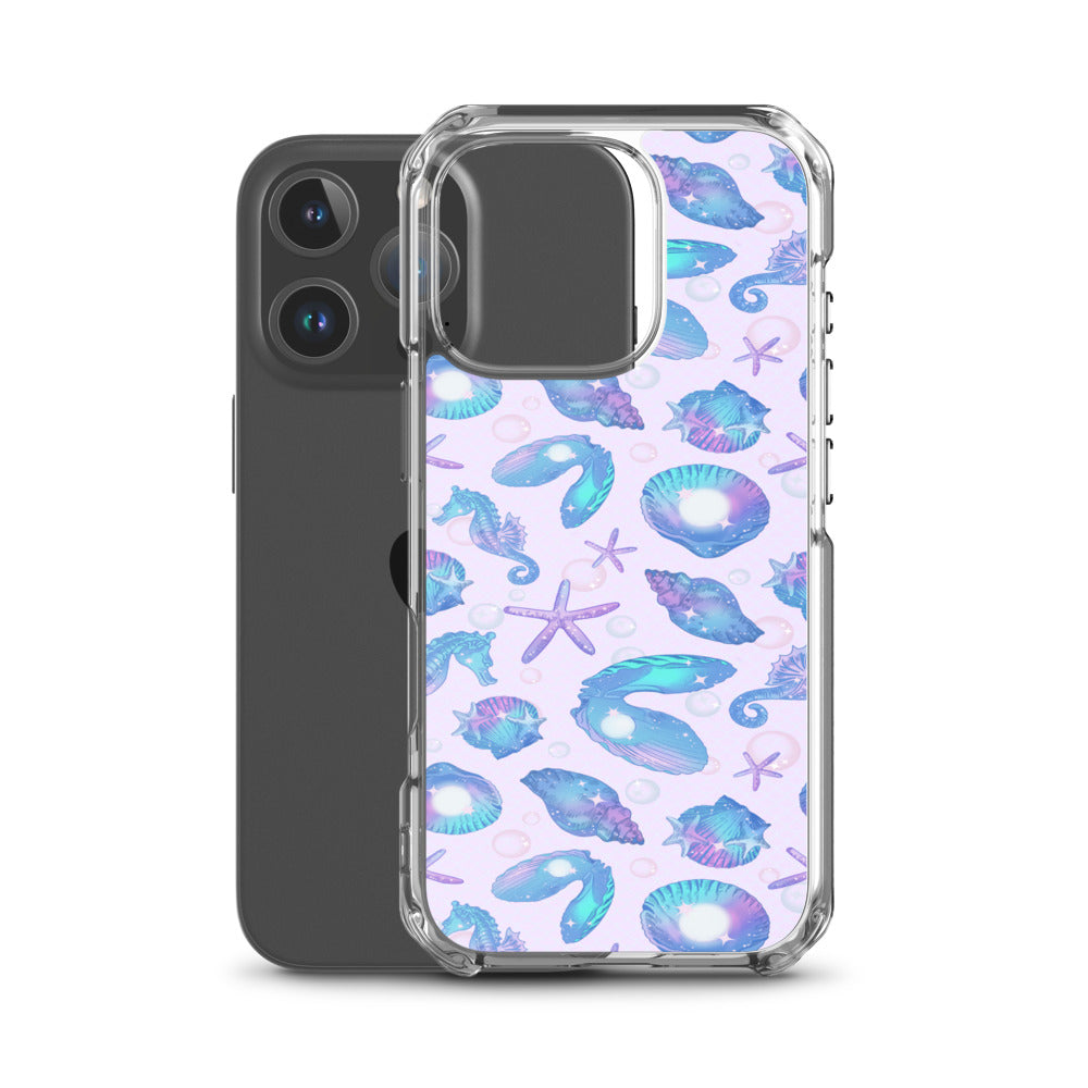 Sea Princess iPhone Clear Case (Turquoise) - iPhone 16 Pro