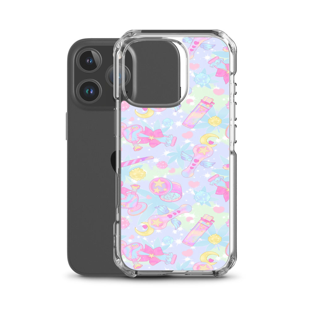 Indica Magica iPhone Clear Case (Lilac) - iPhone 16 Pro