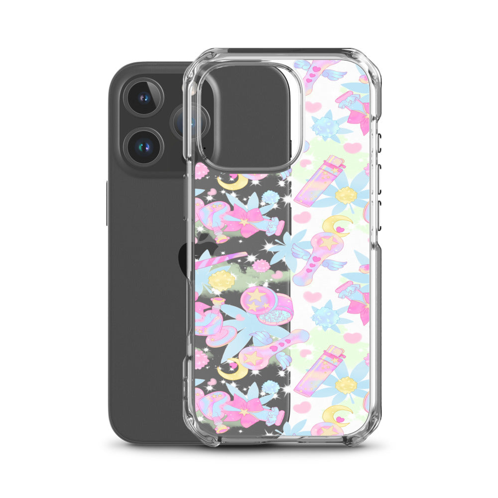Indica Magica iPhone Clear Case (Transparent Lilac) - iPhone 16 Pro
