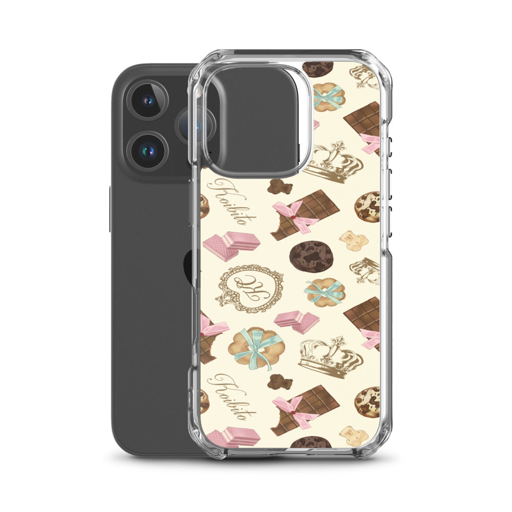 Royal Cookie iPhone Clear Case (Vanilla) - iPhone 16 Pro