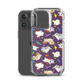 Trick or Treaters iPhone Clear Case (Purple) - iPhone 16 Pro