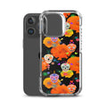 Sugar Skull iPhone Clear Case (Black) - iPhone 16 Pro