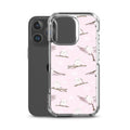 Snow Bird iPhone Clear Case (Pink) - iPhone 16 Pro