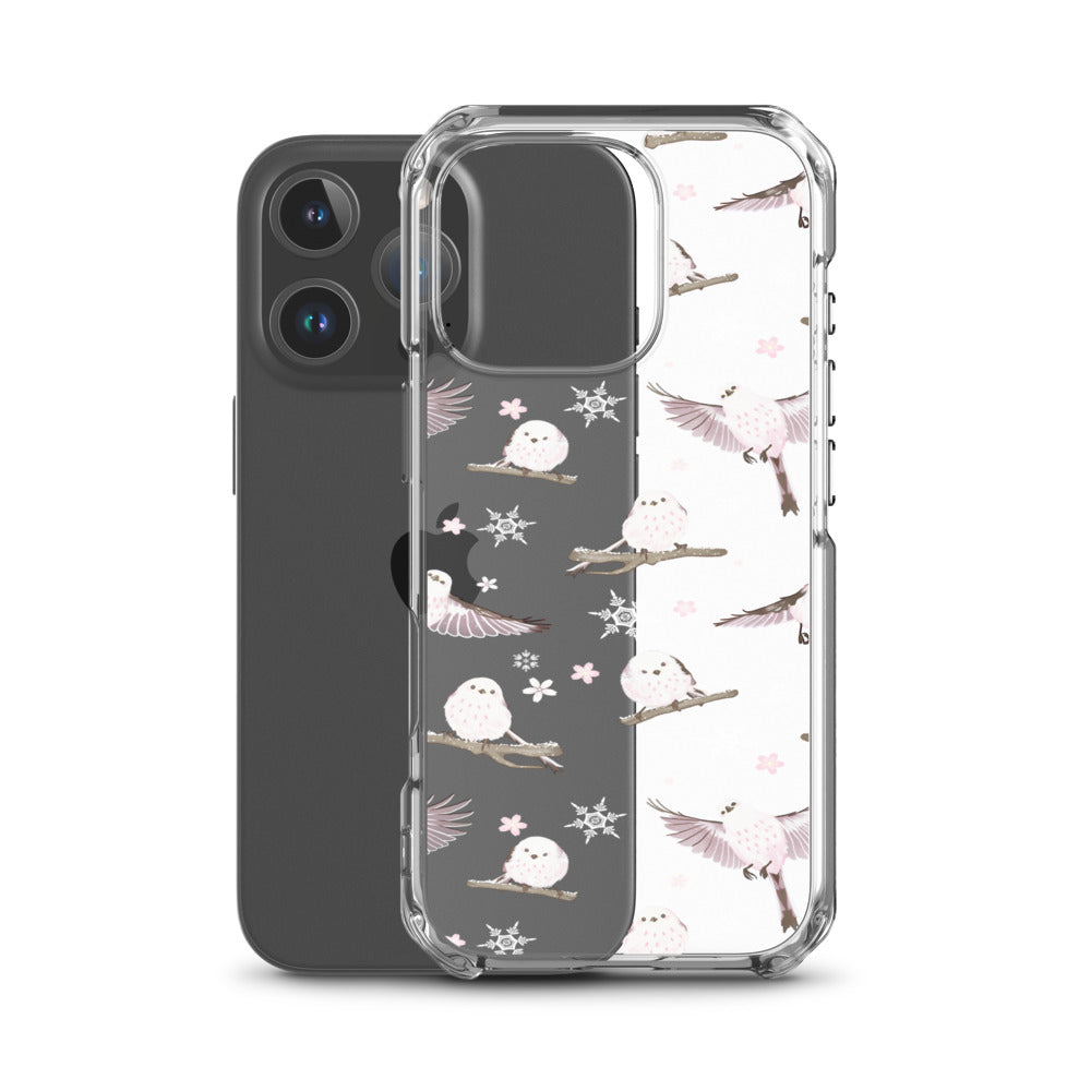 Snow Bird iPhone Clear Case (Transparent) - iPhone 16 Pro