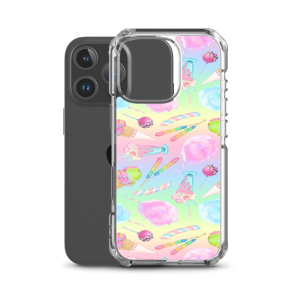 Rainbow Candy iPhone Clear Case (Rainbow) - iPhone 16 Pro