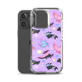Axolotl iPhone Clear Case (Brilliant Lavender) - iPhone 16 Pro