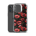 Enchanted Rose iPhone Clear Case (Red) - iPhone 16 Pro