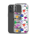 Monster Party iPhone Clear Case (Transparent) - iPhone 16 Pro