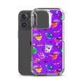 Monster Party iPhone Clear Case (Vivid Violet) - iPhone 16 Pro