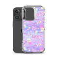 Glitter Gains iPhone Clear Case (Lavender Blue) - iPhone 16 Pro