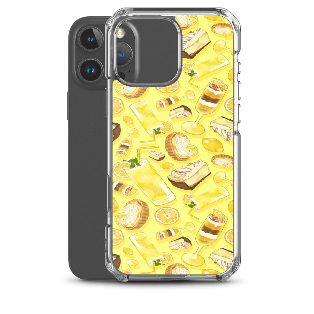 Lemon iPhone Clear Case (Yellow) - iPhone 16 Pro Max