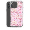 Strawberry iPhone Clear Case (Pink) - iPhone 16 Pro Max