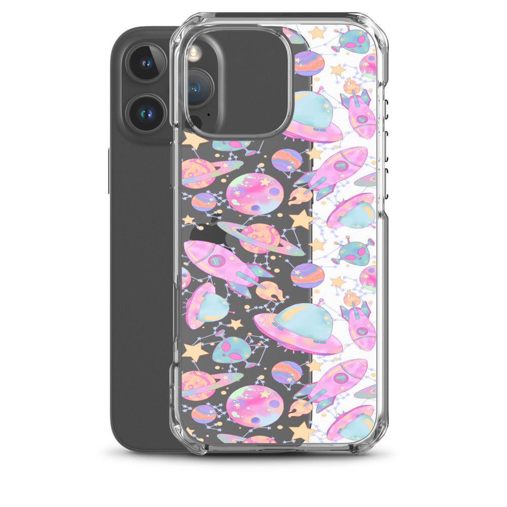 Space iPhone Clear Case (Transparent) - iPhone 16 Pro Max