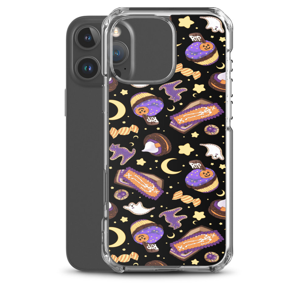 Halloween Treat iPhone Clear Case (Black) - iPhone 16 Pro Max