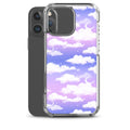Cloudy Sky iPhone Clear Case (Purple Gradient) - iPhone 16 Pro Max