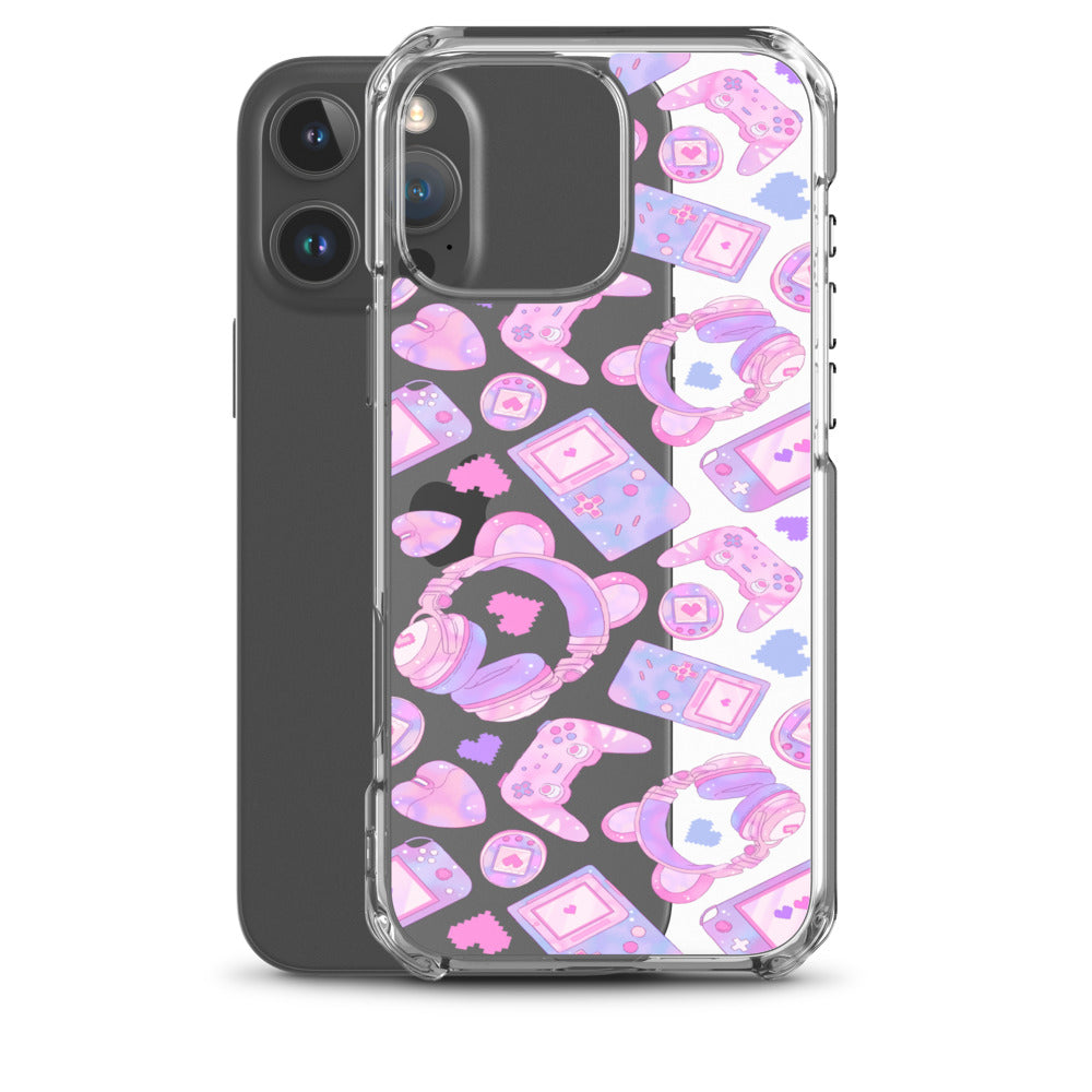 Gamer Girl iPhone Clear Case (Transparent) - iPhone 16 Pro Max