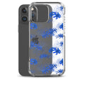 Higanbana iPhone Clear Case (Transparent Blue) - iPhone 16 Pro Max