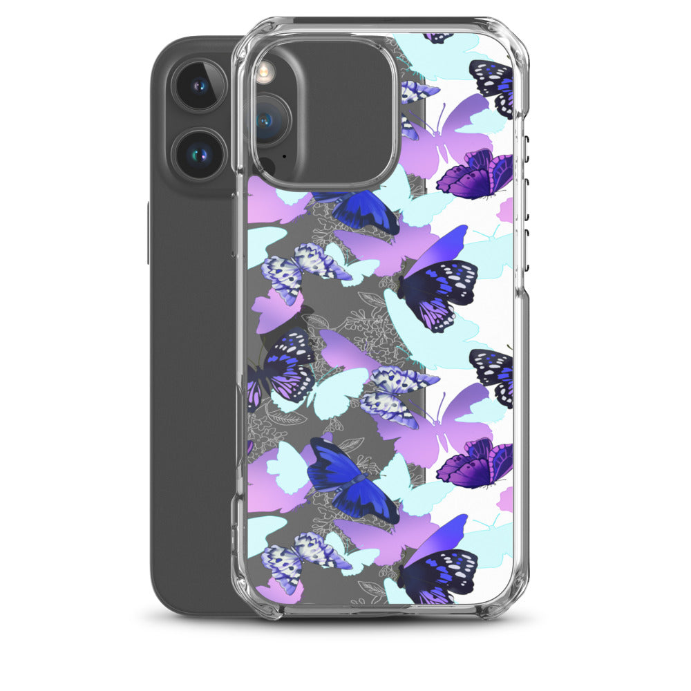 Butterfly iPhone Clear Case (Transparent) - iPhone 16 Pro Max