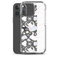 Snow Kitten iPhone Clear Case (Transparent) - iPhone 16 Pro Max
