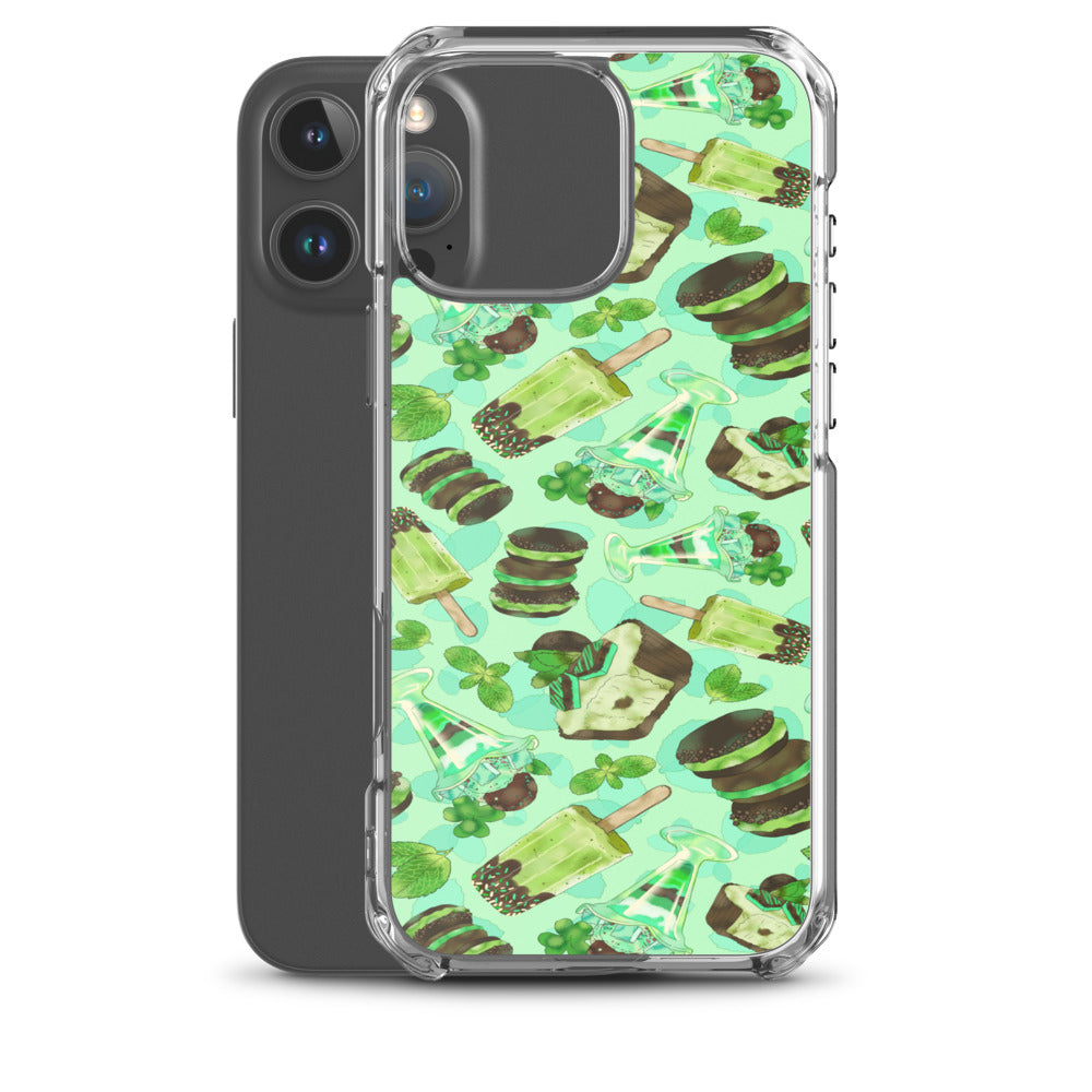 Choco Mint iPhone Clear Case (Mint) - iPhone 16 Pro Max
