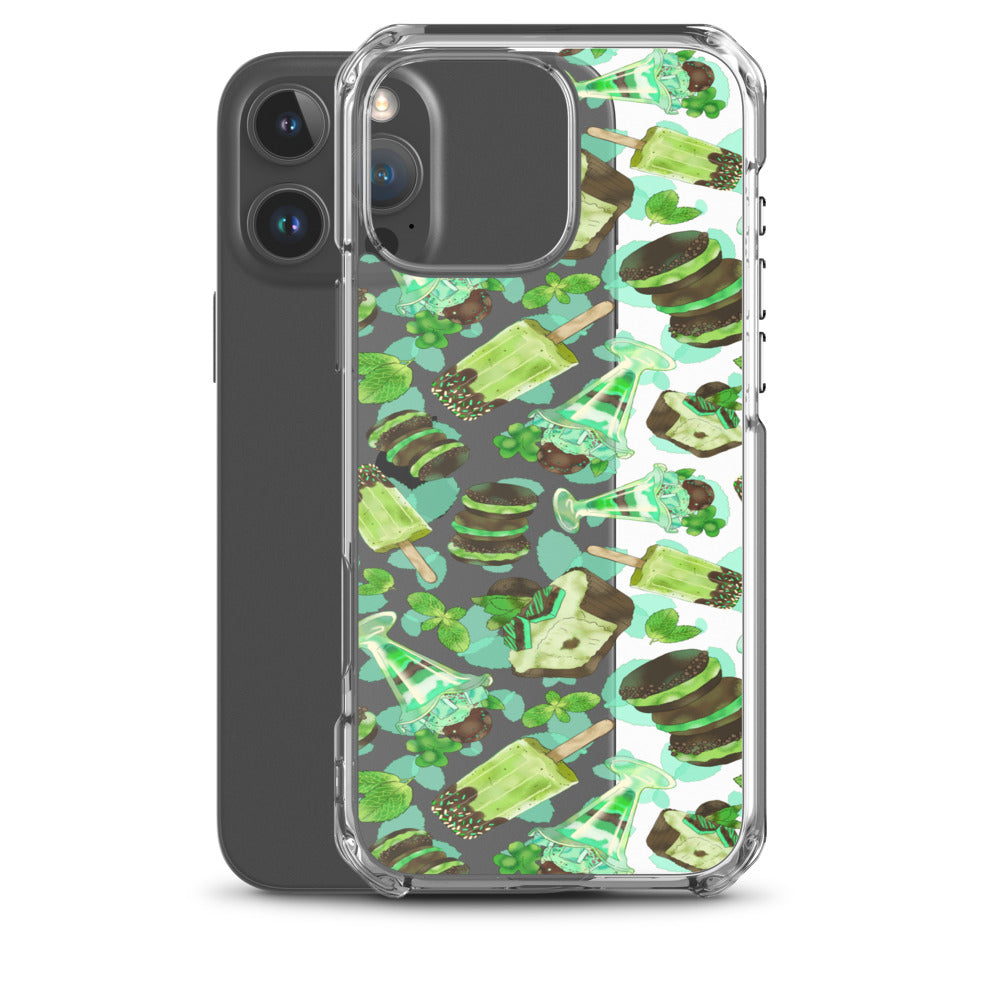 Choco Mint iPhone Clear Case (Transparent) - iPhone 16 Pro Max