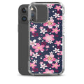 Sakura iPhone Clear Case (Indigo) - iPhone 16 Pro Max