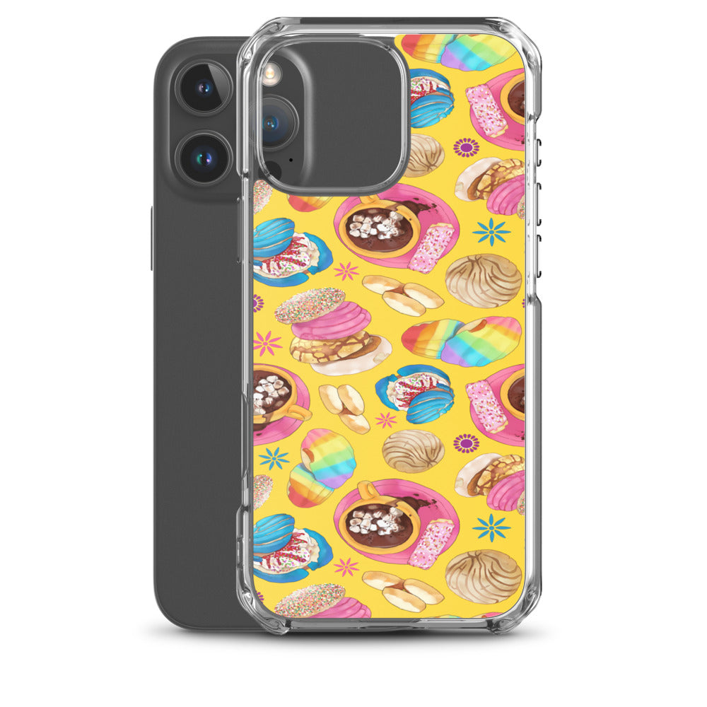Pan Dulce iPhone Clear Case (Yellow) - iPhone 16 Pro Max