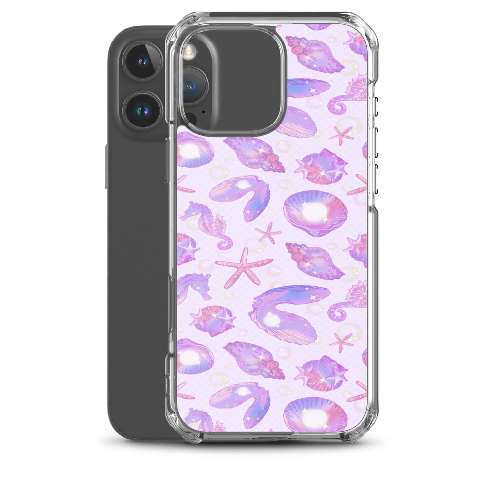 Sea Princess iPhone Clear Case (Pink) - iPhone 16 Pro Max