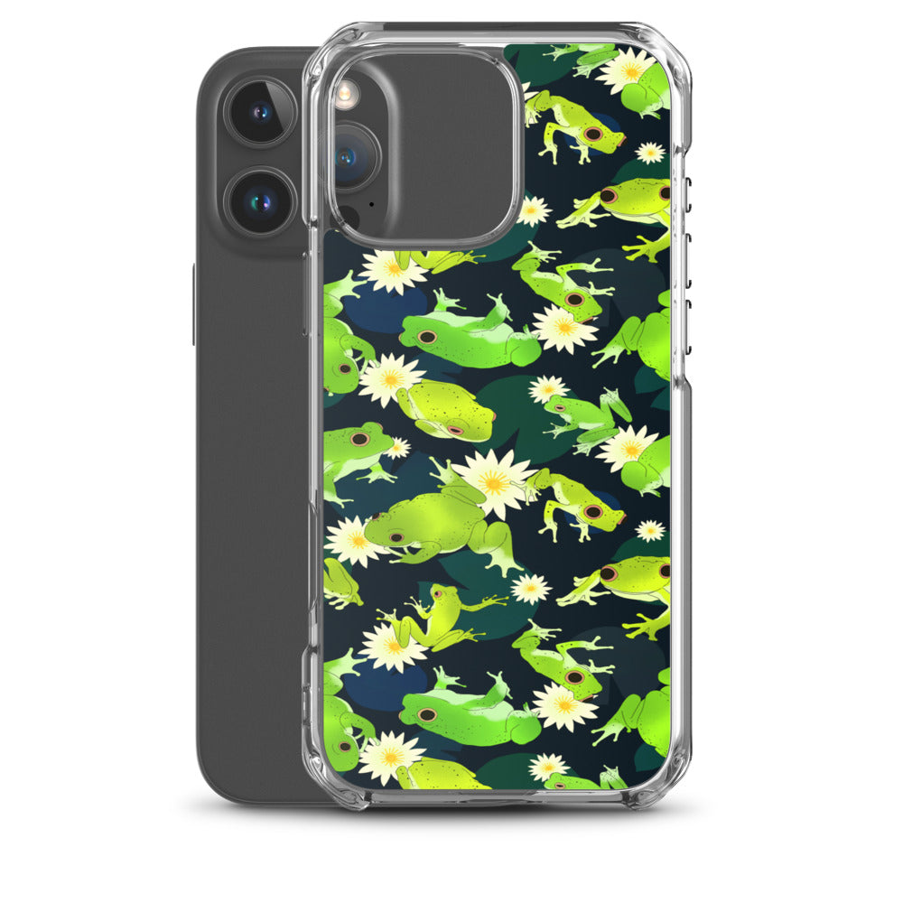 Kero-kero iPhone Clear Case (Blue) - iPhone 16 Pro Max