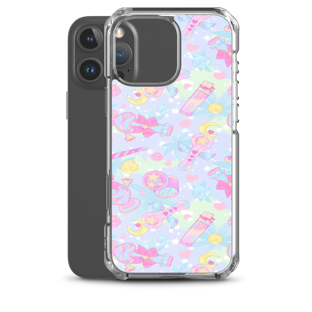 Indica Magica iPhone Clear Case (Lilac) - iPhone 16 Pro Max