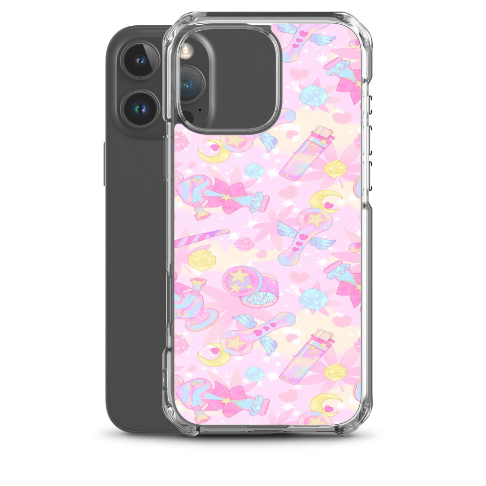 Indica Magica iPhone Clear Case (Pink) - iPhone 16 Pro Max