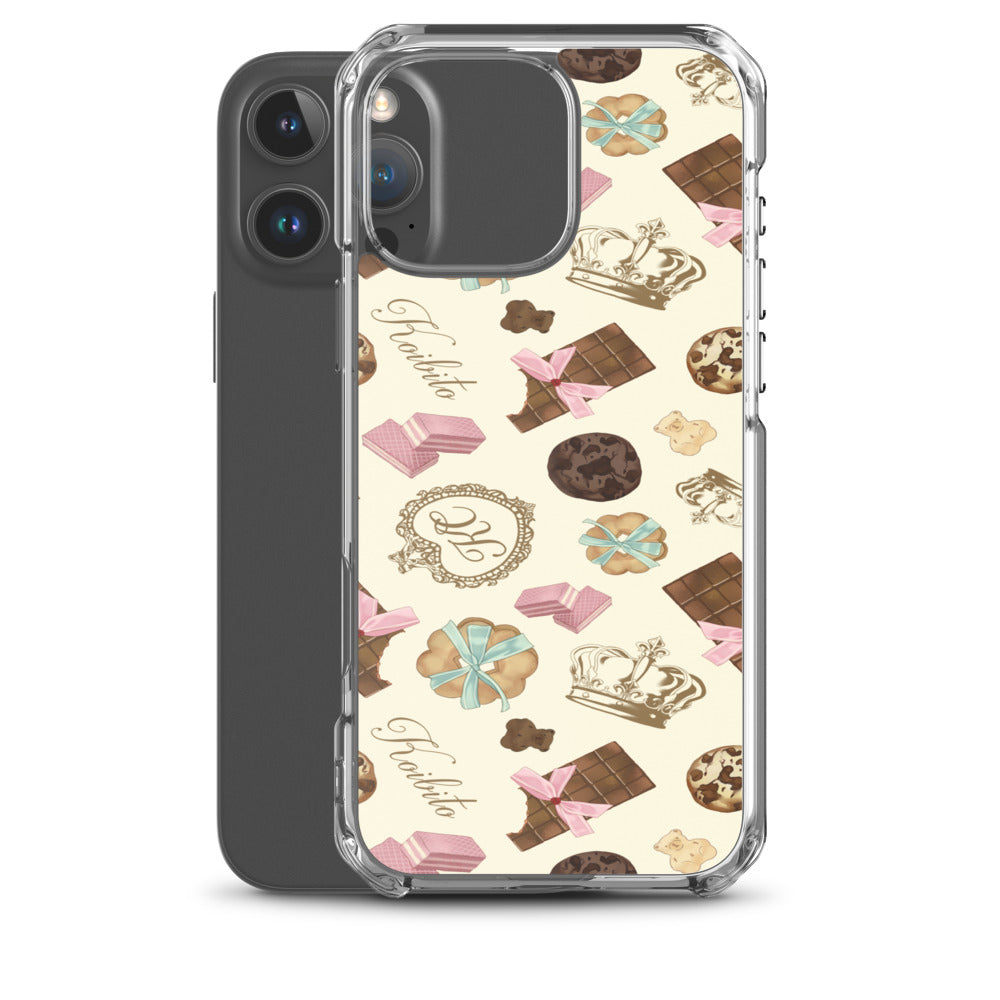 Royal Cookie iPhone Clear Case (Vanilla) - iPhone 16 Pro Max